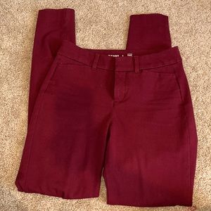 Old Navy high rise pixie slacks size 0